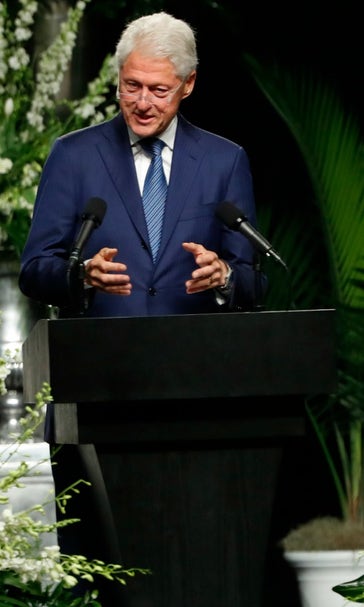 Bill Clinton, Billy Crystal deliver eulogies as the world says goodbye to The Greatest